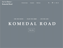 Tablet Screenshot of komedalroad.com